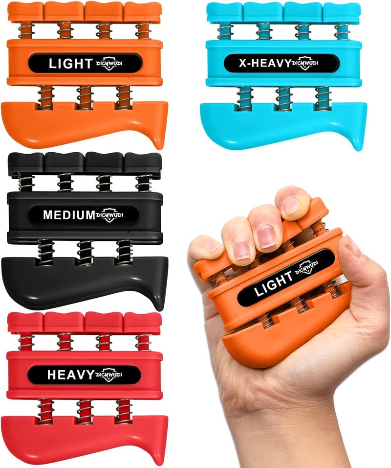 DICYWUDI Grip Strength Trainer, Finger Strength Trainer for Grip Strength Training for Fingers, Wrists, and Hands for Home, Office, Gym, Climbing, Athletes, Musicians, and Therapy - Image 1